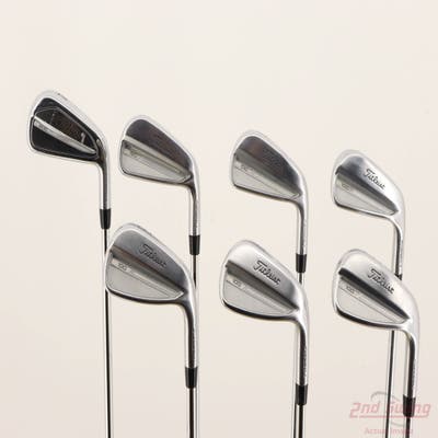 Titleist 2023 T100/T150/T200 Combo Iron Set 4-PW True Temper Dynamic Gold Tour Issue S400 Steel Stiff Right Handed +1/2"