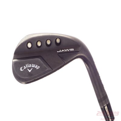 Callaway Jaws Full Toe Raw Black Wedge Lob LW 60° 10 Deg Bounce True Temper Dynamic Gold Spinner Tour Issue Steel Wedge Flex Right Handed 35.25in