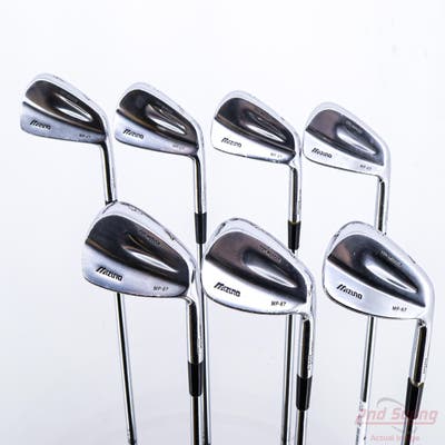 Mizuno MP 67 Iron Set 4-PW True Temper Dynalite Gold SL S300 Steel Stiff Right Handed +3/4"