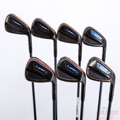 Callaway Apex Ai300 Brushed Copper Iron Set 5-PW AW UST Mamiya Recoil 75 Dart Graphite Regular Right Handed -1/4"