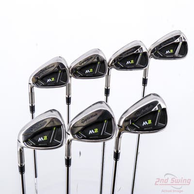 TaylorMade 2019 M2 Iron Set 4-PW TM Reax 88 HL Steel Regular Left Handed +1/2"