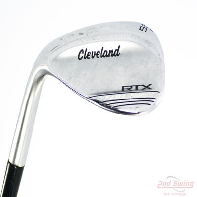 Cleveland RTX Full Face Tour Satin Wedge Lob LW 58° 9 Deg Bounce True Temper Dynamic Gold Spinner Tour Issue Steel Wedge Flex Left Handed 35.5in