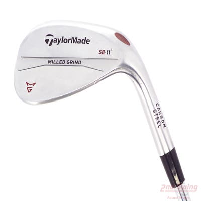 TaylorMade Milled Grind Satin Chrome Wedge Sand SW 54° 11 Deg Bounce SB True Temper Dynamic Gold Steel Wedge Flex Right Handed 35.0in