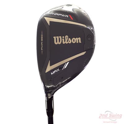 Mint Wilson Staff 2025 DYNAPWR Max Fairway Wood 5 Wood 5W 18° UST Mamiya LIN-Q M40X Red 6 Graphite Regular Left Handed 43.0in