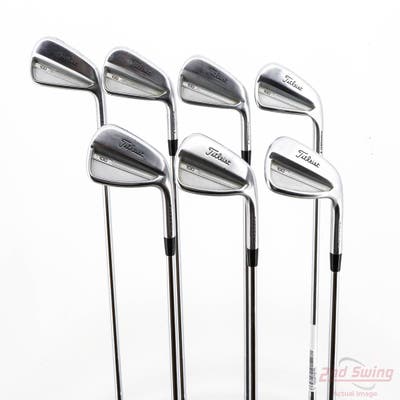 Titleist 2023 T100 Iron Set 4-PW True Temper AMT Tour White Steel Stiff Right Handed +1/4"