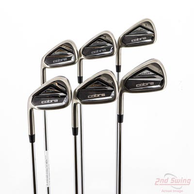 Mint Cobra DS-ADAPT Iron Set 5-PW True Temper Dynamic Gold 105 Steel Regular Left Handed -1/4"