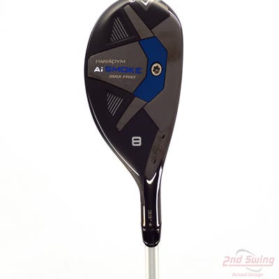 Mint Callaway Paradym Ai Smoke Max Fast Hybrid 8 Hybrid 33° Mitsubishi Eldio Blue/White 40 Graphite Ladies Right Handed 36.75in