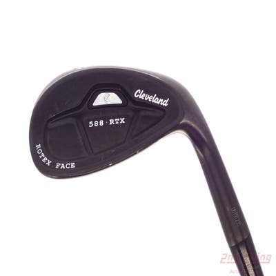 Cleveland 588 RTX CB Black Pearl Wedge Sand SW 56° 14 Deg Bounce True Temper Dynamic Gold Steel Wedge Flex Right Handed 35.5in