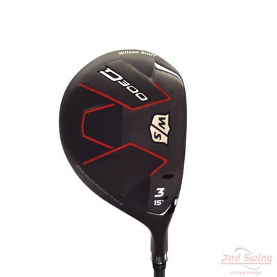 Wilson Staff D300 Fairway Wood 3 Wood 3W 15° Matrix Ozik 75M4 Black Tie Graphite Stiff Right Handed 43.25in