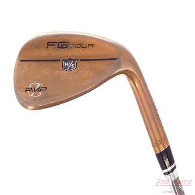 Wilson Staff FG Tour PMP Oil Can PVD Wedge Sand SW 56° 14 Deg Bounce FST KBS Hi-Rev 2.0 125 Steel Stiff Right Handed 35.5in
