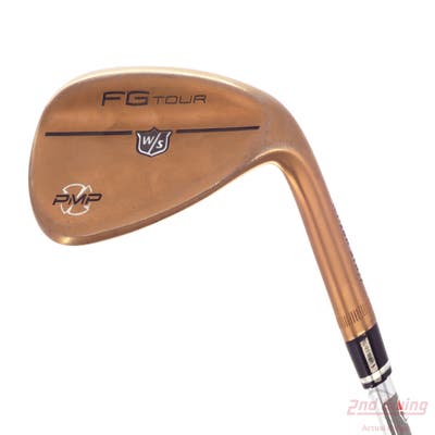 Mint Wilson Staff FG Tour PMP Oil Can PVD Wedge Sand SW 56° 14 Deg Bounce FST KBS Hi-Rev 2.0 125 Steel Stiff Right Handed 35.5in