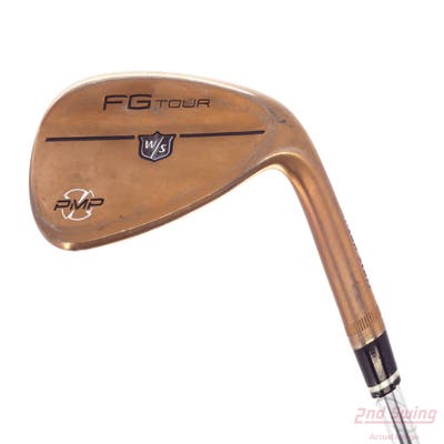 Wilson Staff FG Tour PMP Oil Can PVD Wedge Sand SW 56° 14 Deg Bounce FST KBS Hi-Rev 2.0 125 Steel Stiff Right Handed 35.5in