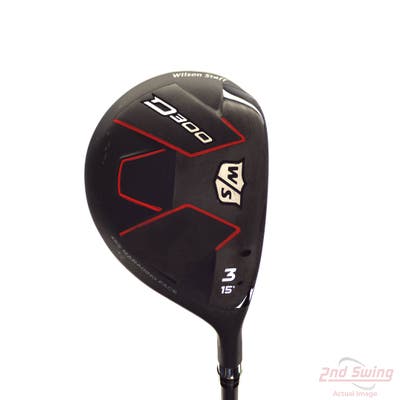 Wilson Staff D300 Fairway Wood 3 Wood 3W 15° Project X HZRDUS Red 75 Graphite Stiff Right Handed 43.25in