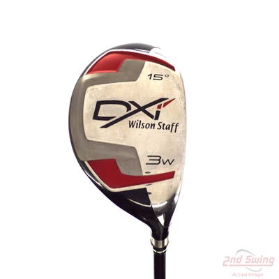 Wilson Staff DXI Fairway Wood 3 Wood 3W 15° Aldila VooDoo SVS7 Graphite Stiff Right Handed 43.0in