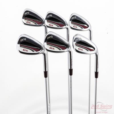 Ping G LE 2 Iron Set 7-PW AW SW ULT 240 Lite Graphite Ladies Right Handed Black Dot +1/2"