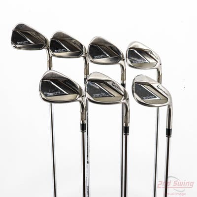 TaylorMade Stealth Iron Set 6-PW AW SW FST KBS Tour Lite Steel Regular Right Handed +1/4"