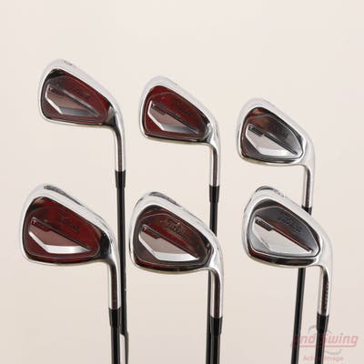Titleist 2023 T350 Iron Set 7-PW AW Fujikura AXIOM 75 Graphite Senior Right Handed +1 1/4"