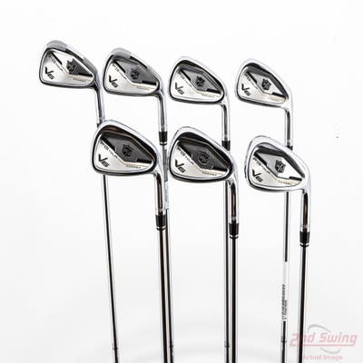 Wilson Staff FG Tour V6 Iron Set 4-PW True Temper Dynamic Gold AMT R300 Steel Regular Right Handed STD
