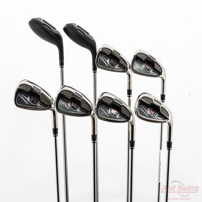 Wilson Staff D350 Combo Iron Set 4H 5H 6-PW GW FST SL 75 Steel Regular Right Handed STD