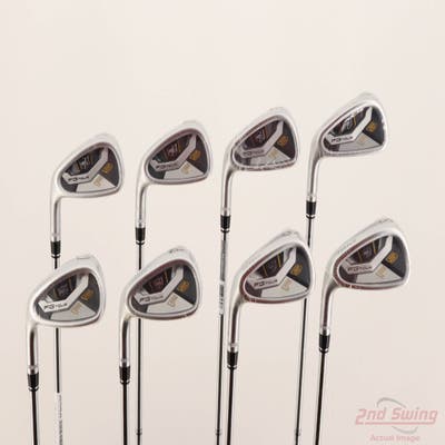 Mint Wilson Staff FG Tour F5 Iron Set 4-PW GW True Temper Dynamic Gold XP S300 Steel Stiff Left Handed STD