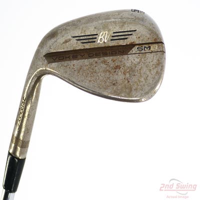 Titleist Vokey SM8 Raw Wedge Sand SW 56° 10 Deg Bounce S Grind True Temper Dynamic Gold S200 Steel Stiff Left Handed 35.5in