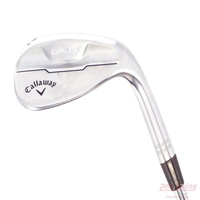 Callaway Opus Brushed Chrome Wedge Lob LW 58° 12 Deg Bounce W Grind Project X Rifle 6.5 Steel X-Stiff Right Handed 34.5in