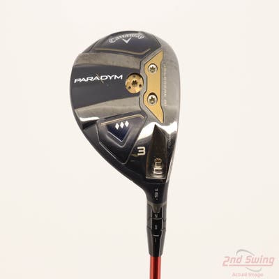 Callaway Paradym Triple Diamond Fairway Wood 3 Wood 3W 15° Fujikura Ventus TR Red Velocore 7 Graphite X-Stiff Right Handed 43.0in