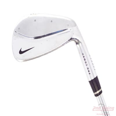 Nike Forged Pro Combo Single Iron Pitching Wedge PW Stock Steel Shaft Steel Stiff Right Handed 34.0in
