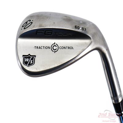 Mint Wilson Staff FG Tour TC Chrome Wedge Lob LW 60° 7 Deg Bounce FST KBS Hi-Rev 2.0 125 Steel Stiff Right Handed 35.25in