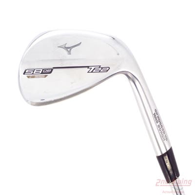 Mizuno T22 Satin Chrome Wedge Lob LW 58° 8 Deg Bounce C Grind True Temper Dynamic Gold Tour Issue S400 Steel Stiff Right Handed 35.5in