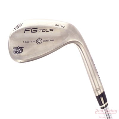Mint Wilson Staff FG Tour TC Chrome Wedge Lob LW 60° 7 Deg Bounce True Temper Dynamic Gold Steel Wedge Flex Right Handed 35.25in