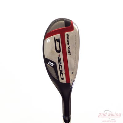 Mint Wilson Staff D200 Hybrid 6 Hybrid 28° Wilson Super Light 50 Graphite Ladies Right Handed 38.0in
