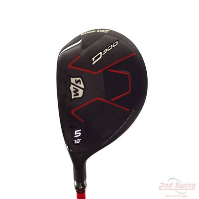 Wilson Staff D300 Fairway Wood 5 Wood 5W 18° Matrix Speed RULZ Type A 49 Graphite Regular Left Handed 42.75in