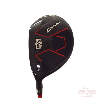 Wilson Staff D300 Fairway Wood 5 Wood 5W 18° Matrix Speed RULZ Type A 49 Graphite Stiff Left Handed 42.75in