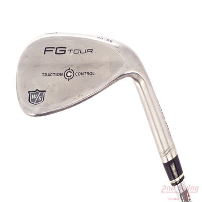 Wilson Staff FG Tour TC Chrome Wedge Gap GW 50° 8 Deg Bounce True Temper Dynamic Gold Steel Wedge Flex Right Handed 35.5in