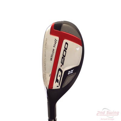 Mint Wilson Staff D200 Hybrid 4 Hybrid 22° Wilson Elements Chrome 54F Graphite Regular Left Handed 41.25in