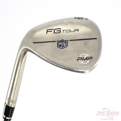 Wilson Staff FG Tour PMP Tour Frosted Wedge Lob LW 60° 8 Deg Bounce FST KBS Hi-Rev 2.0 125 Steel Stiff Left Handed 35.25in