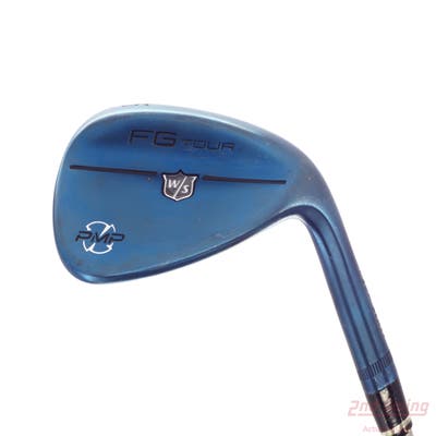 Mint Wilson Staff FG Tour PMP Gun Blue PVD Wedge Sand SW 56° 14 Deg Bounce UST Mamiya Elements Chrome Graphite Regular Right Handed 35.5in