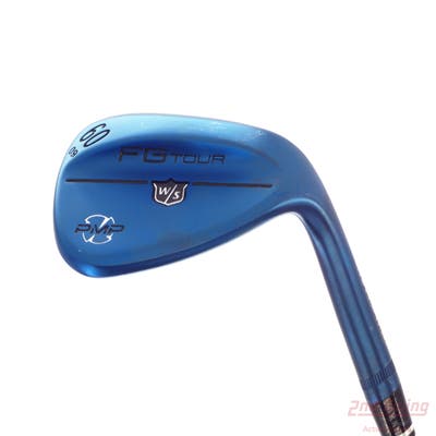 Mint Wilson Staff FG Tour PMP Gun Blue PVD Wedge Lob LW 60° 9 Deg Bounce FST KBS Hi-Rev 2.0 125 Steel Stiff Right Handed 35.0in
