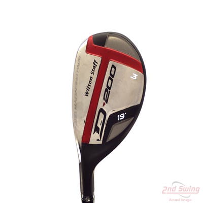 Mint Wilson Staff D200 Hybrid 3 Hybrid 19° Wilson Elements Chrome 54F Graphite Regular Left Handed 41.25in