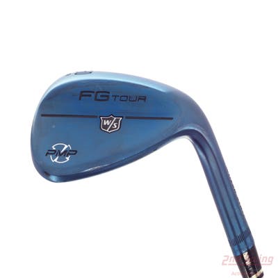 Wilson Staff FG Tour PMP Gun Blue PVD Wedge Lob LW 60° 8 Deg Bounce UST Mamiya Elements Chrome Graphite Regular Right Handed 35.5in