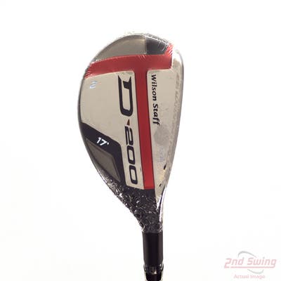 Mint Wilson Staff D200 Hybrid 2 Hybrid 17° Mitsubishi Rayon Fubuki Z 80 Graphite Stiff Right Handed 41.75in