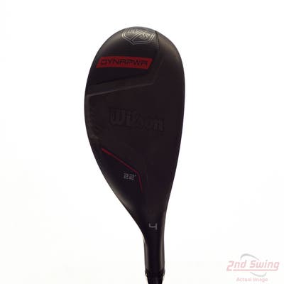 Mint Wilson Staff Dynapwr Hybrid 4 Hybrid 22° Project X HZRDUS Smoke Red RDX 70 Graphite Senior Right Handed 40.5in