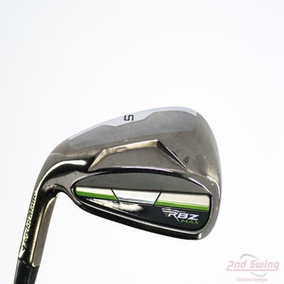 TaylorMade RocketBallz Max Single Iron 5 Iron TM RBZ GRAPHITE 55 Graphite Stiff Left Handed 38.5in
