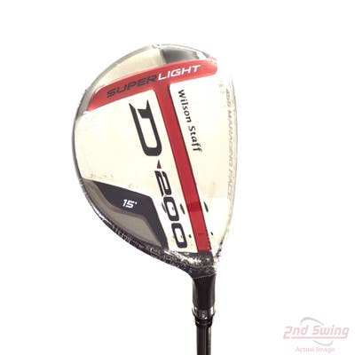 Mint Wilson Staff D200 Fairway Wood 3 Wood 3W 15° Wilson Elements Chrome 49F Graphite Senior Right Handed 43.5in