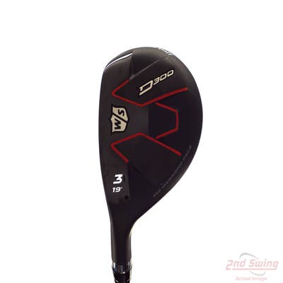 Wilson Staff D300 Hybrid 3 Hybrid 19° Mitsubishi Kuro Kage Black 90 Hybrid Graphite X-Stiff Left Handed 41.0in