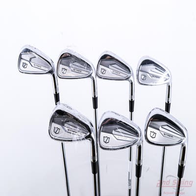 Mint Wilson Staff 2024 Staff Model CB Iron Set 5-PW GW Nippon NS Pro Zelos 7 Steel Stiff Right Handed -1/4"