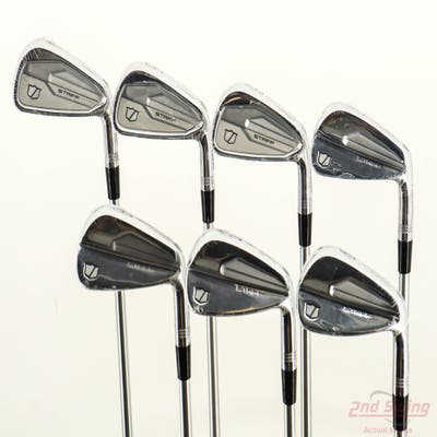 Mint Wilson Staff 2024 Staff Model Blade/CB Combo Iron Set 4-PW FST KBS Tour C-Taper 130 Steel X-Stiff Right Handed STD