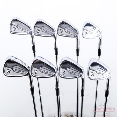 Mint Wilson Staff 2024 Staff Model CB Iron Set 3-PW Dynamic Gold Mid 115 Steel Stiff Right Handed -1/4"