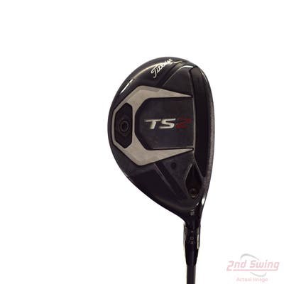 Titleist TS2 Fairway Wood 3 Wood 3W 15° Project X HZRDUS Smoke Black 70 Graphite Stiff Right Handed 43.25in